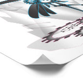 Metal Crane Poster (Hoek)