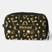 Metal Detecting Detectorist Pattern Personalised Toilettasje (Voorkant)