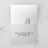 Metal Detecting Happy Birthday Relics Aangepaste n Kaart (Binnen)