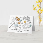 Metal Detecting Happy Birthday Relics Aangepaste n Kaart (Gele Bloem)