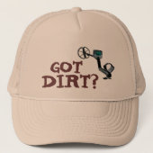 Metal Detecting Hat Keeps a Cool Head Trucker Pet (Voorkant)