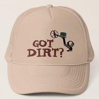 Metal Detecting Hat Keeps a Cool Head Trucker Pet