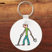 Metal Detecting Sleutelhanger (Voorkant)