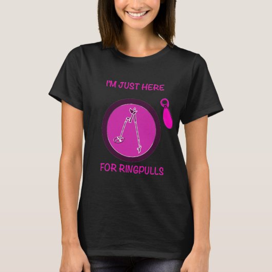 Metal Detecting  T-shirt (Voorkant)