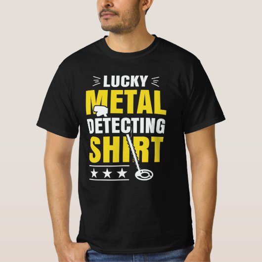 Metal Detecting T-Shirt (Voorkant)