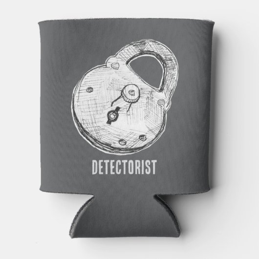 Metal Detecting Treasure Hunter Relics Locks Blikjeskoeler (Voorkant)