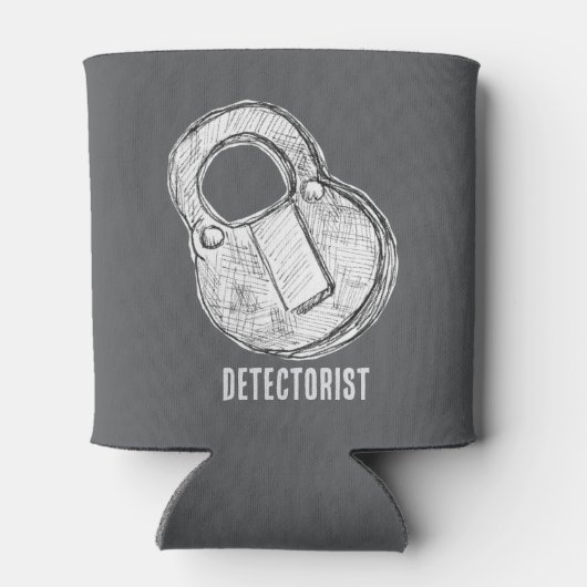 Metal Detecting Treasure Hunter Relics Locks Blikjeskoeler (Achterkant)