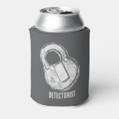 Metal Detecting Treasure Hunter Relics Locks Blikjeskoeler (Blikje Achterkant)