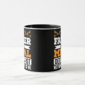 Metal Detectorist Dad Father Metal Detecting Mok (Midden)