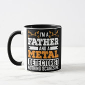 Metal Detectorist Dad Father Metal Detecting Mok (Links)