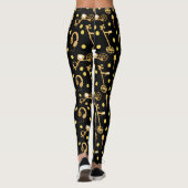 Metal Detectorist Equipment Fun Leggings (Achterkant)