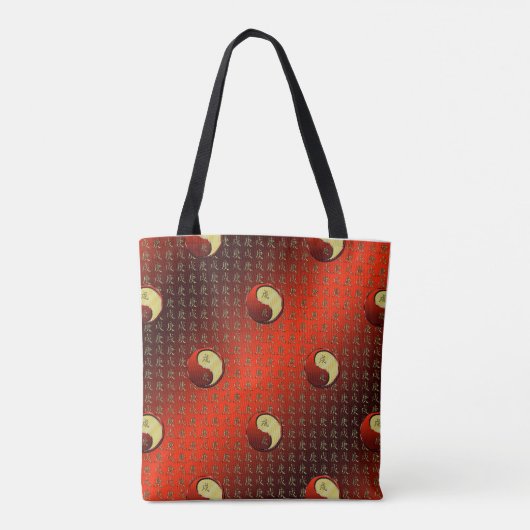 Metal Dog Tote Bag (Achterkant)