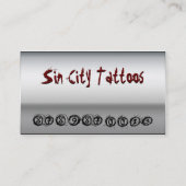 Metal Dragon Visitekaartje (Achterkant)