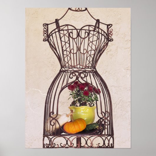 Metal Dress Form Poster (Voorkant)