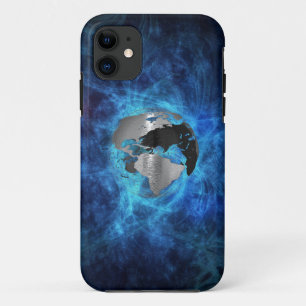 Metal Earth Wereldbol Case-Mate iPhone Case