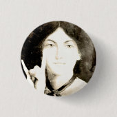 Metal Emily Bronte Button (Voorkant)