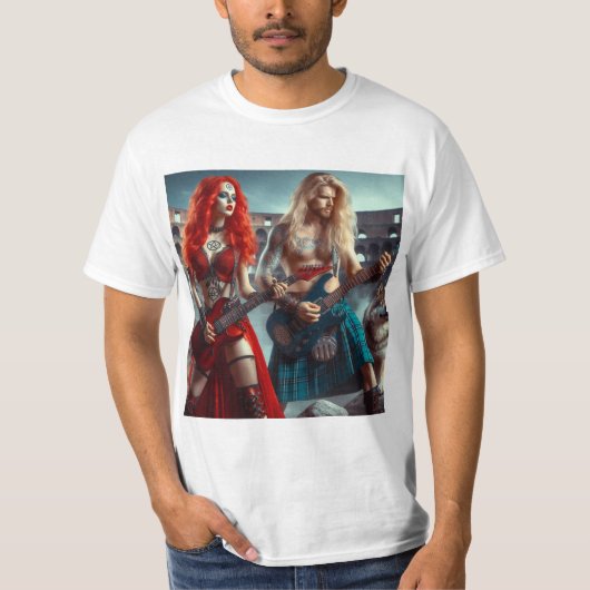 Metal en el Coliseo: Pasión Diabólica y Nórdica T-shirt (Voorkant)