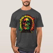 Metal en raggae  t-shirt (Voorkant)