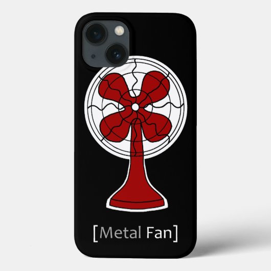 Metal Fan Case-Mate iPhone Case (Achterkant)
