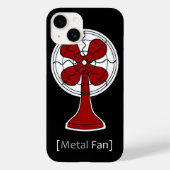 Metal Fan Case-Mate iPhone Case (Achterkant)