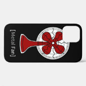 Metal Fan Case-Mate iPhone Case (Achterkant (horizontaal))