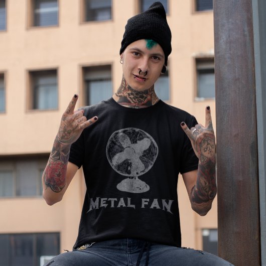 Metal Fan Heavy Metal Muziek T-shirt