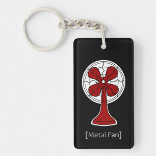 Metal Fan Sleutelhanger
