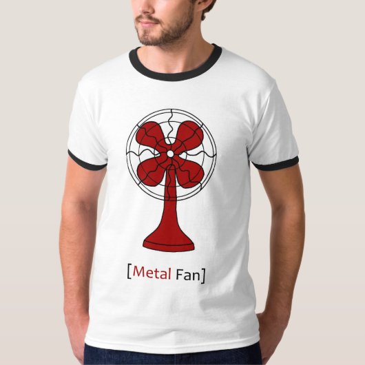 Metal Fan T-shirt (Voorkant)