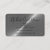 Metal Faux Pro-DJ-controller Visitekaartje (Achterkant)