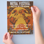 Metal Festival 2 Music Flyer (Hand)