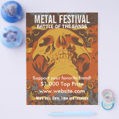 Metal Festival 2 Music Flyer (Enkel)