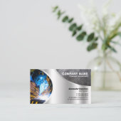 Metal Finish Visitekaartje (Staand voorkant)