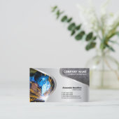 Metal Finish Visitekaartje (Staand voorkant)