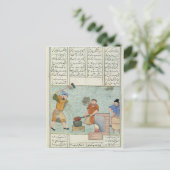 Metal forge uit 'Shah-Name' Briefkaart (Staand voorkant)