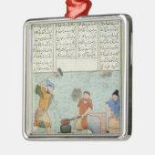 Metal forge uit 'Shah-Name' Metalen Ornament (Links)