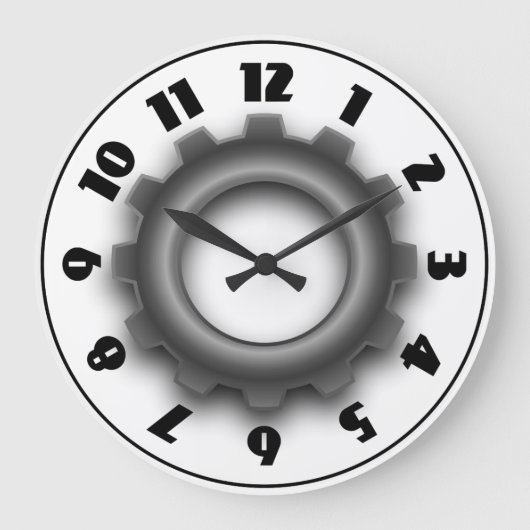 Metal Gear Cog klok (Voorkant)