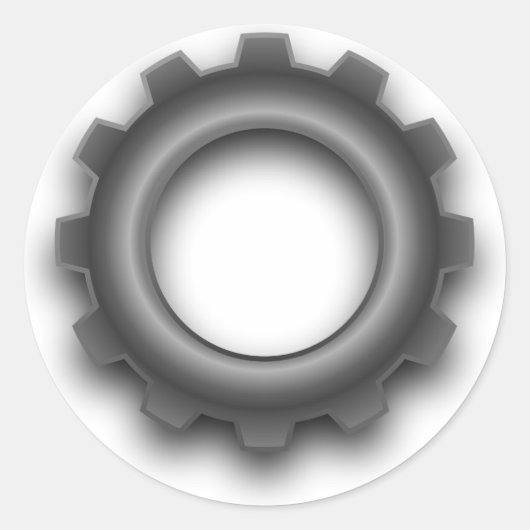 Metal Gear Cog Stickers (Voorkant)