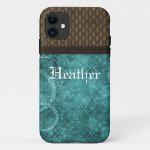 Metal Gear Steampunk BT iPhone 5 Hoesje, Blauwgroe 11 Hoesje
