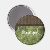 Metal Gear Steampunk Magnet, Groen Magneet (Voorkant / Achterkant)