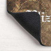 Metal Gear Steampunk Mousepad, bruin Muismat (Hoek)