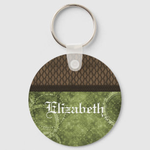 Metal Gear Steampunk Sleutelhanger, Groen Sleutelhanger