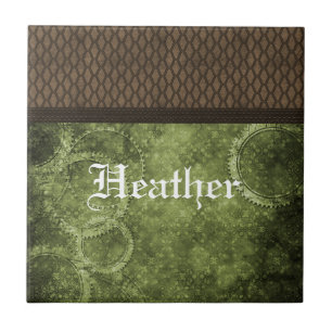 Metal Gear Steampunk Tegel, Groen Tegeltje