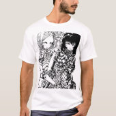 METAL GIRLS BLAME CLAYMORE T-SHIRT (Voorkant)