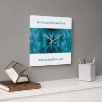 Metal Glow Blue Teeth Tandheelkundige kliniek Tand