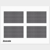 Metal Grate Mesh Rechthoekige Sticker (Vel)