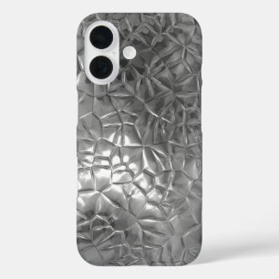 Metal Grey Shine iPhone 16 Hoesje