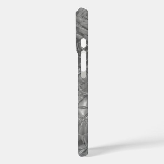 Metal Grey Shine Case-Mate iPhone Case (Achterkant / Links)