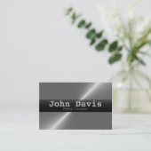 Metal Grinder visitekaartjes (Staand voorkant)