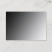 Metal Groovy Visitekaartje (Achterkant)