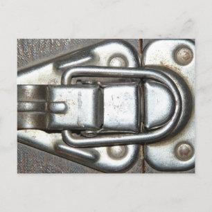 Metal Grunge Latch Briefkaart